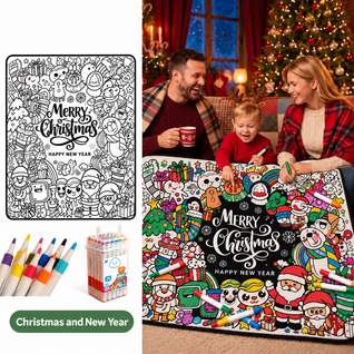 DIY Coloring Blanket with Fabric Markers